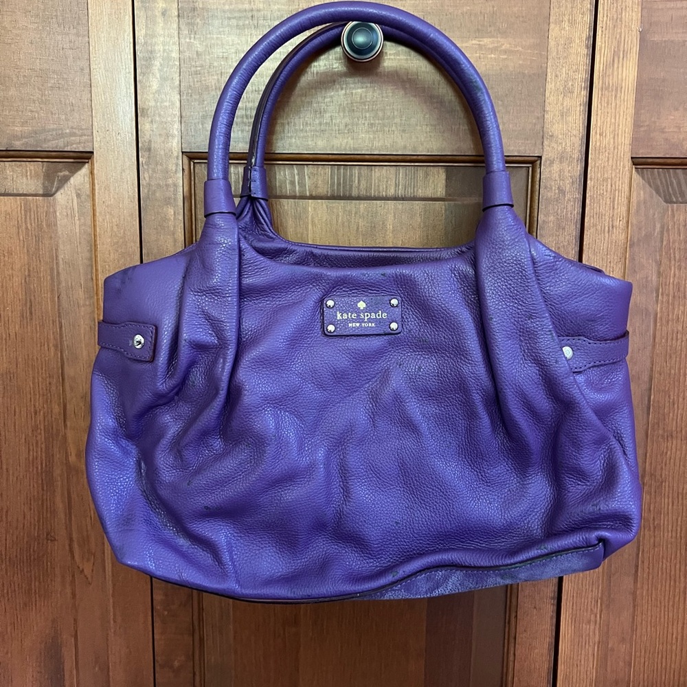 Kate Spade Rich Purple Shoulder Bag